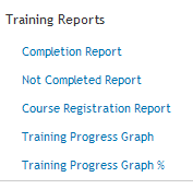 training report list